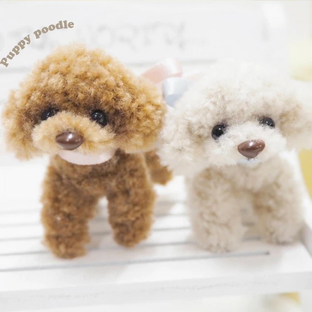 小さくてかわいい！「パピープードル」モフモフモールキットで癒しの手作り時間を。